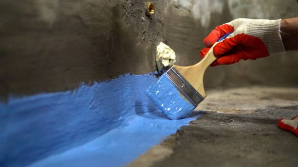 Commercial Wet Basement Repair project at a Freeport, NY business property by SJ Waterproofing Pros